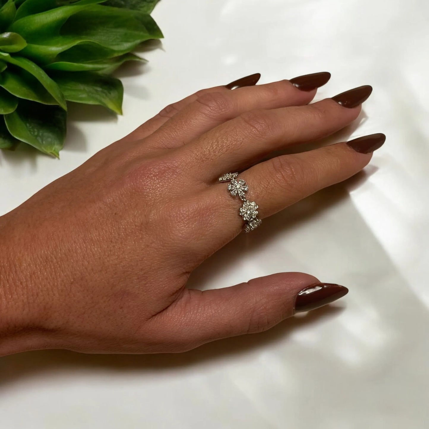 Celebrating life silver ring 3
