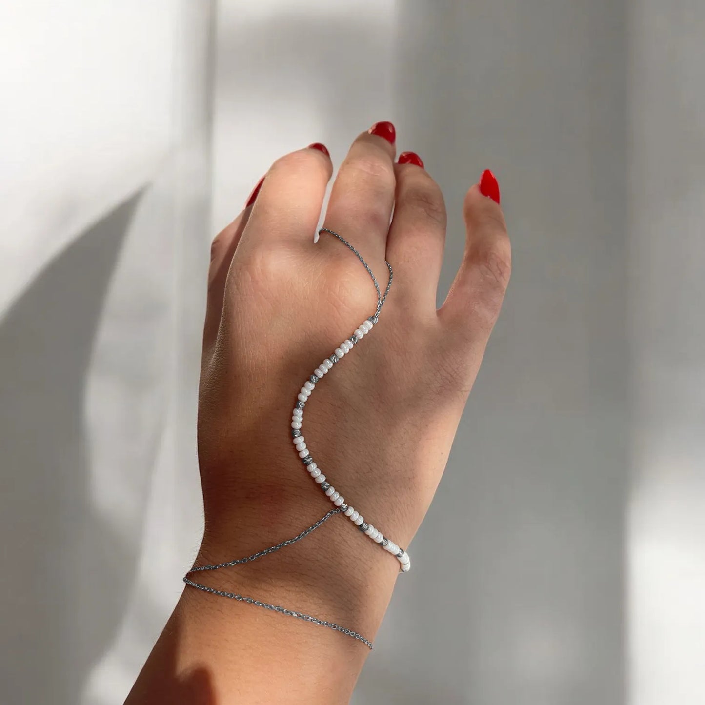 silver pearls path